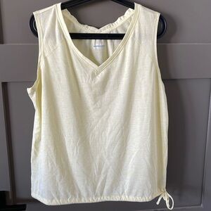 COLUMBIA TIE BOTTOM TANK SZ LARGE